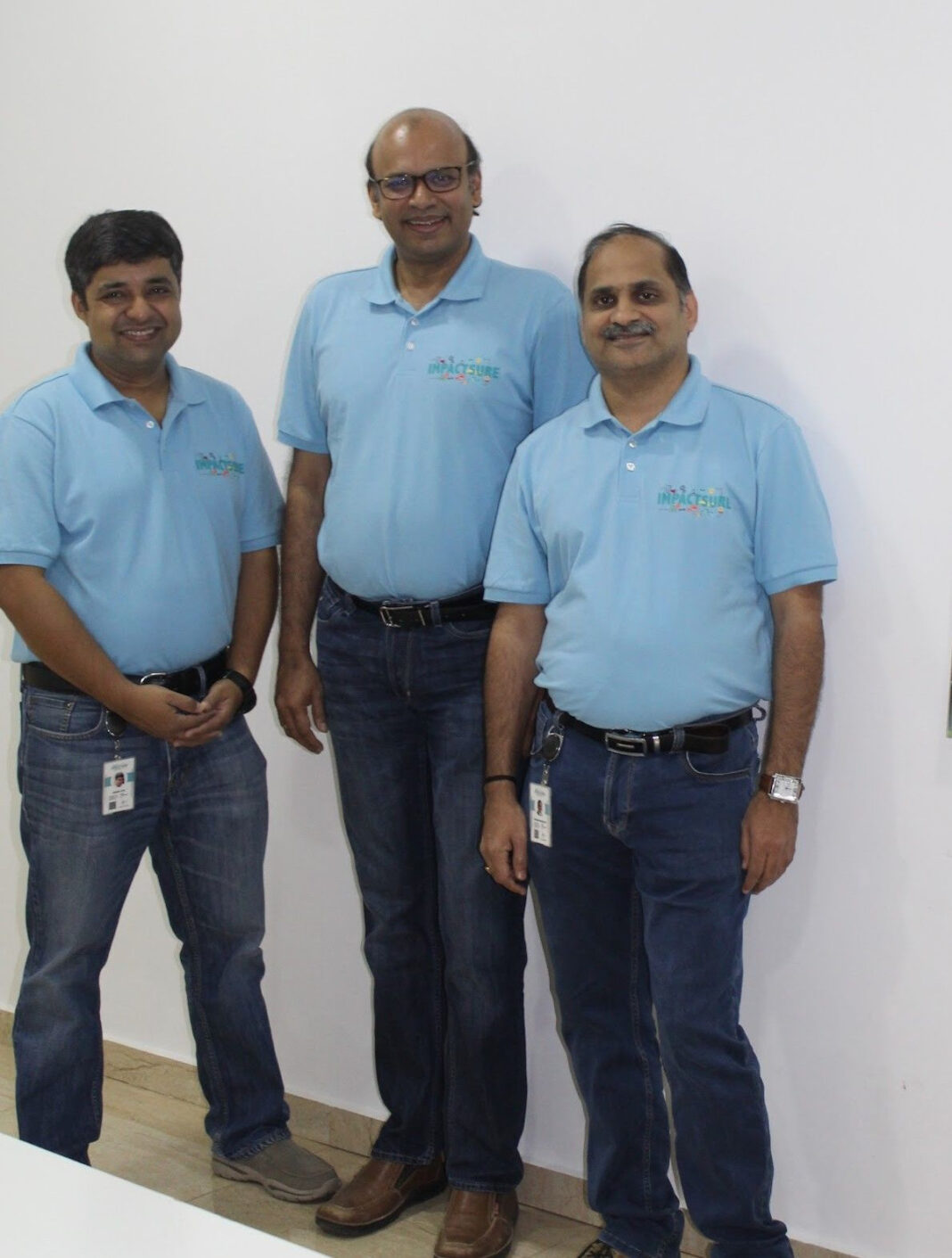 Impactsure Founders - (From left to right) Ashish Jha (Chief Operating Officer), Dharmarajan (CEO) and Subramaniyan Neelakandan (Chief Technical Officer)