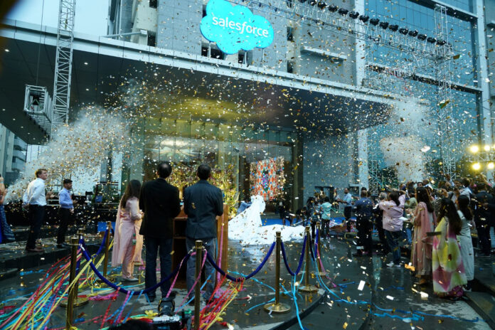 The Centre of Excellence in Hyderabad is Salesforce’s largest international engineering and customer success hub