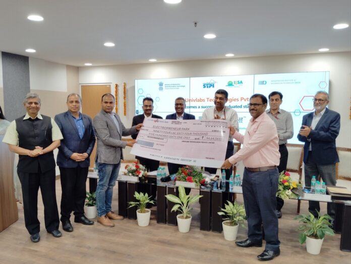 Electropreneur Park announces first successful financial exit for its incubated and leading health-tech startup - UnivLabs Technologies Pvt Ltd.