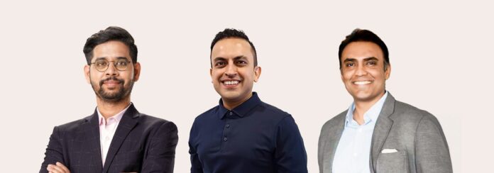 From left to right - Madhusudanan R, Visham Sikand and Milan Naik