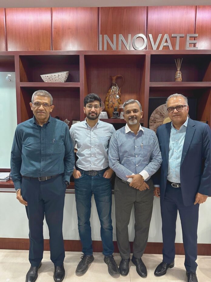 Rakesh Malhotra, Kunal Garg, Vibhore Bharti, Co-Founder & COO at Emuron, Gurpreet Bhatia