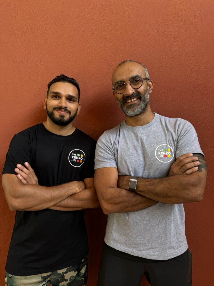 Neeraj Kumar and Vivek Chandran - Founders, The Kenko Life (from left to right)