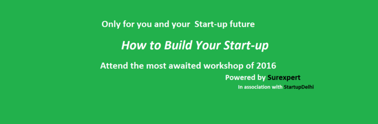 Surexpert organises a workshop on “How to build your startup”