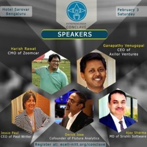 Speakers of Entrepreneurship Conclave