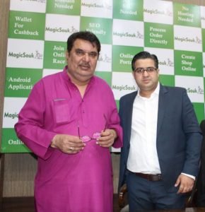 Actor Raza Murad & Ricky Kaushal, Founder MagicSouk