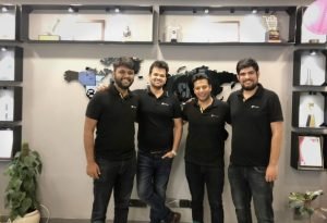 (L-R) Suryansh Jalan, Gaurav Srivastava, Kushal Nahata, Ayush Syal