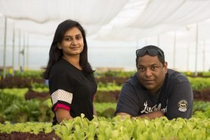 Red Otter Farms Founders Srishti Mandaar & Anubhav Das (from left to right)