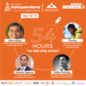 Judges - ‘Techstars Startup Weekend Delhi’ From 12 - 14th April 2019 at Supreme Cowork, Delhi