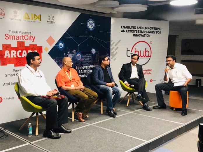 Panel Discussion Smart City Arcade by T-Hub & NITI Aayog