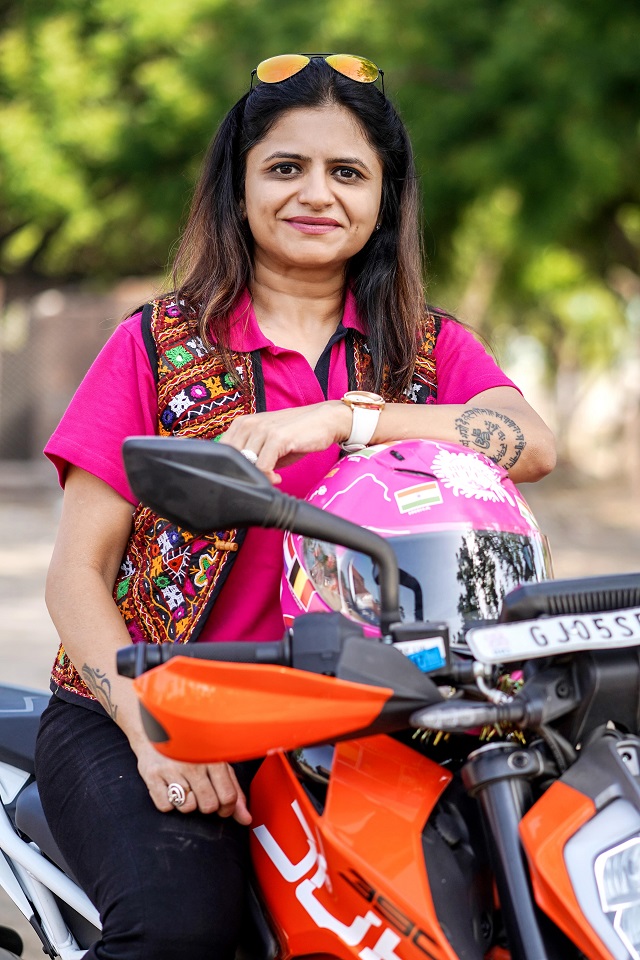 Dr. Sarika Mehta, The Founder of  Biking Queen