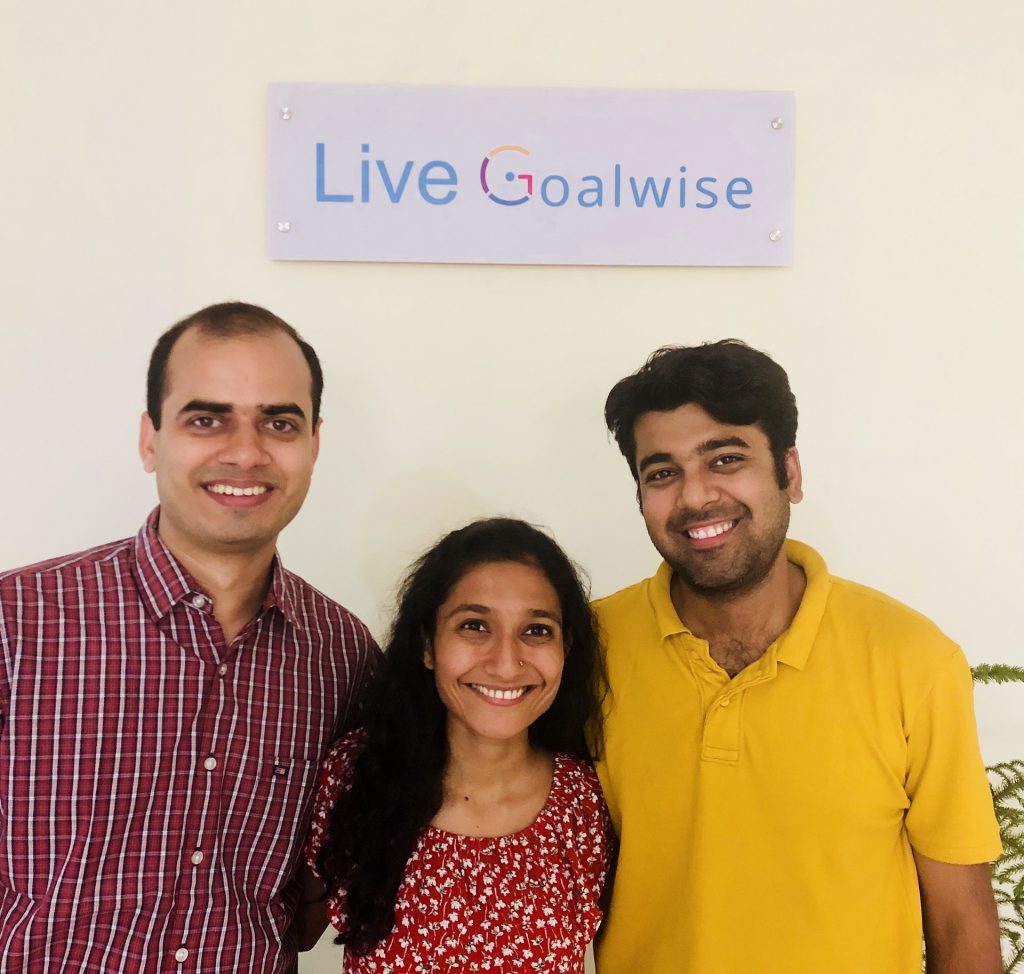 Goalwise Founders (from left to right) Swapnil Bhaskar, Savitri Bobde & Ankur Choudhary 