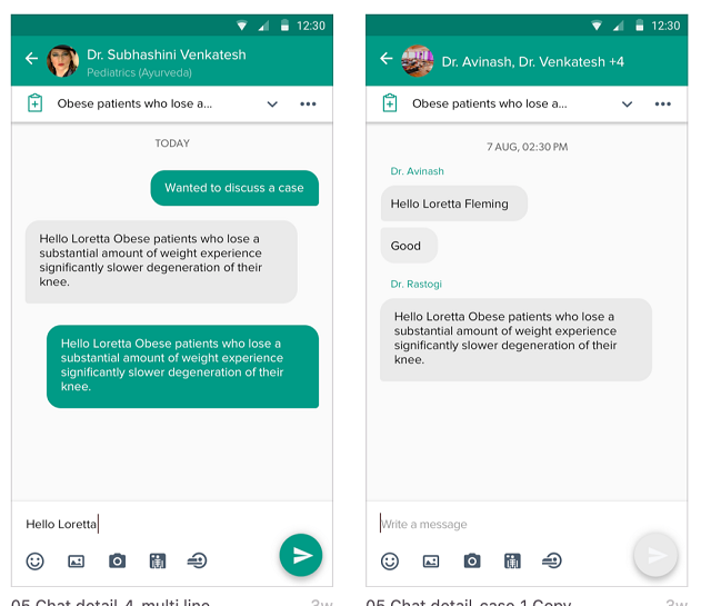 Curofy helps doctors to discuss real time cases with its new ‘Curofy Chat’ feature