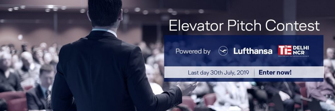 Elevator Pitch Contest Returns With a Never-before Opportunity for Start-ups Elevator Pitch by Lufthansa