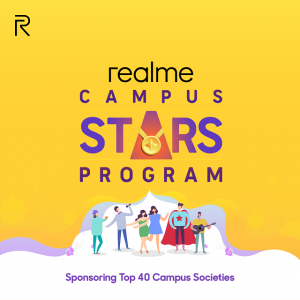 40 College Societies and Students Get a Chance to Showcase Their Talent With Realme’s Campus Stars Programs