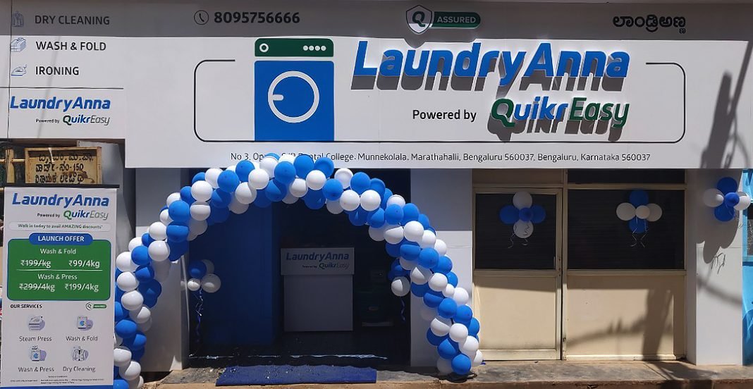 LaundryAnna and Quikr form Strategic Alliance LaundryAnna powered by QuikrEasy - Store