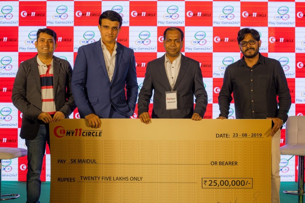 My11Circle announces Sourav Ganguly as their Brand Ambassador My11Circle has a great innings with Sourav Ganguly onboard; gives cricket fans the chance of a lifetime to engage and play with their favorite player