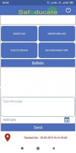 Safeducate's Official App to Efficiently Store Data Regarding Mobilization Activities in Real-time