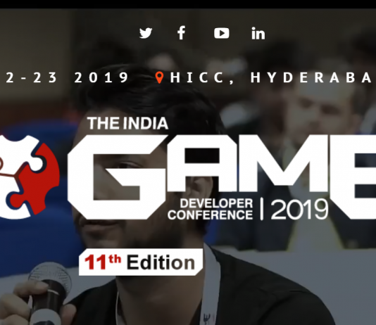 The 11th Edition of The India Game Developers Conference (IGDC) 2019 to be held in HICC, Hyderabad on 22nd-23rd Nov 2019