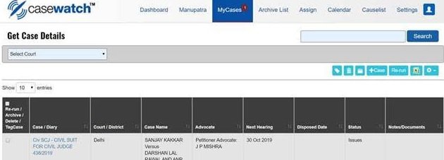 Casewatch™ from Manupatra: Time to get ‘Real’ with Court Cases