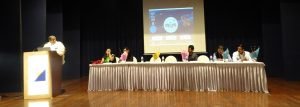 Judging Panelist along with Chief Guest Dr. Naveen Vashista, Scientist DST, Govt of India