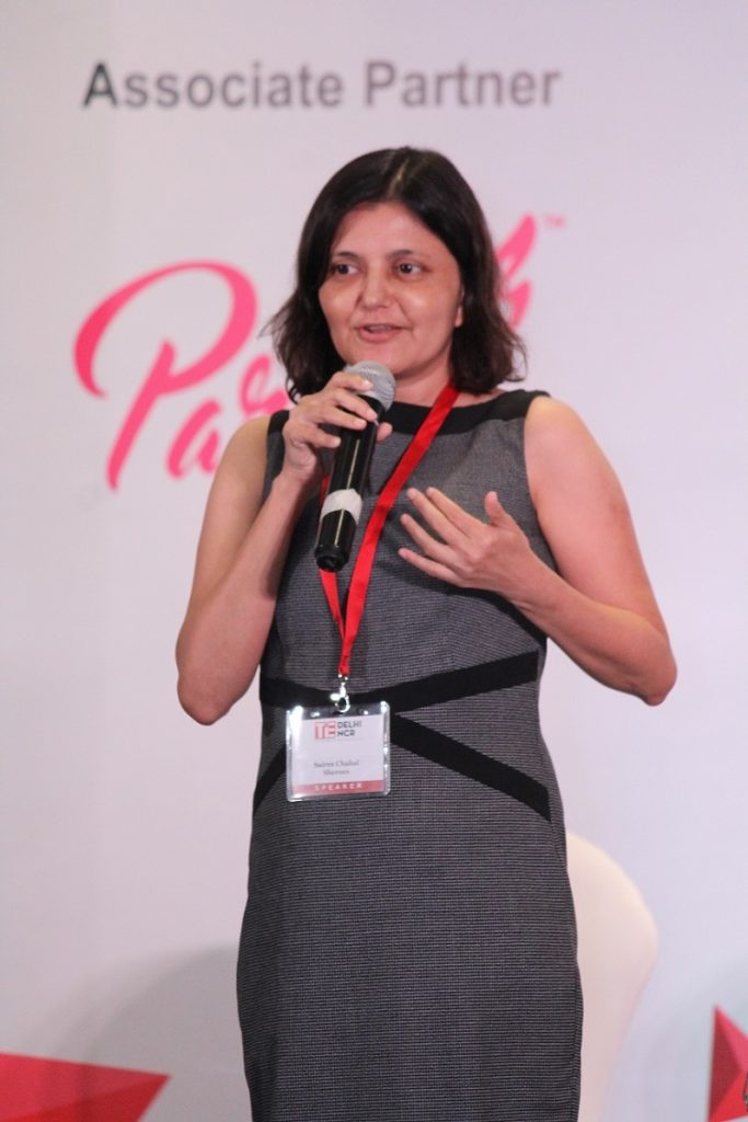 Sairee Chahal, Founder & CEO, Sheroes at New Horizons by TiE Delhi-NCR