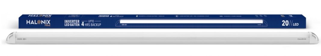 Halonix Becomes First Brand to Launch Inverter LED Battens Halonix Becomes First Brand to Launch Inverter LED Battens
