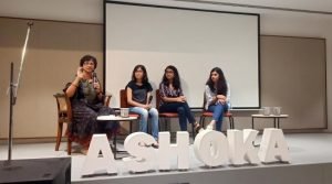 Ms. Shanti Raghavan in conversation with 3 Ashoka Young Changemakers
