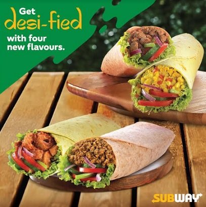 Subway® Adds Four New Flavours to Loaded Signature Wraps as Seasonal Offer