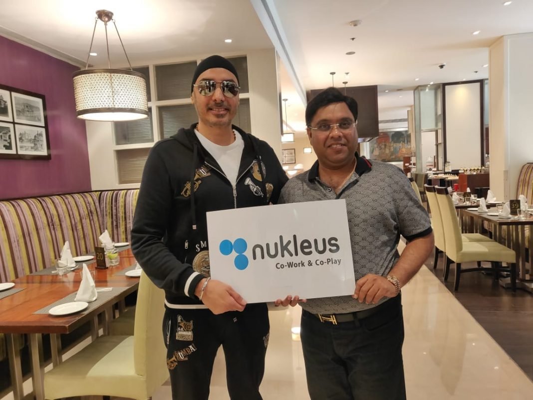 Bollywood Singer Sukhbir Singh Invests in Noida-based Coworking Office & Managed Office Space Provider Nukleus Noted musician and international celebrity Sukhbir Singh has invested an undisclosed amount in the Noida based co-working and managed office space provider Nukleus