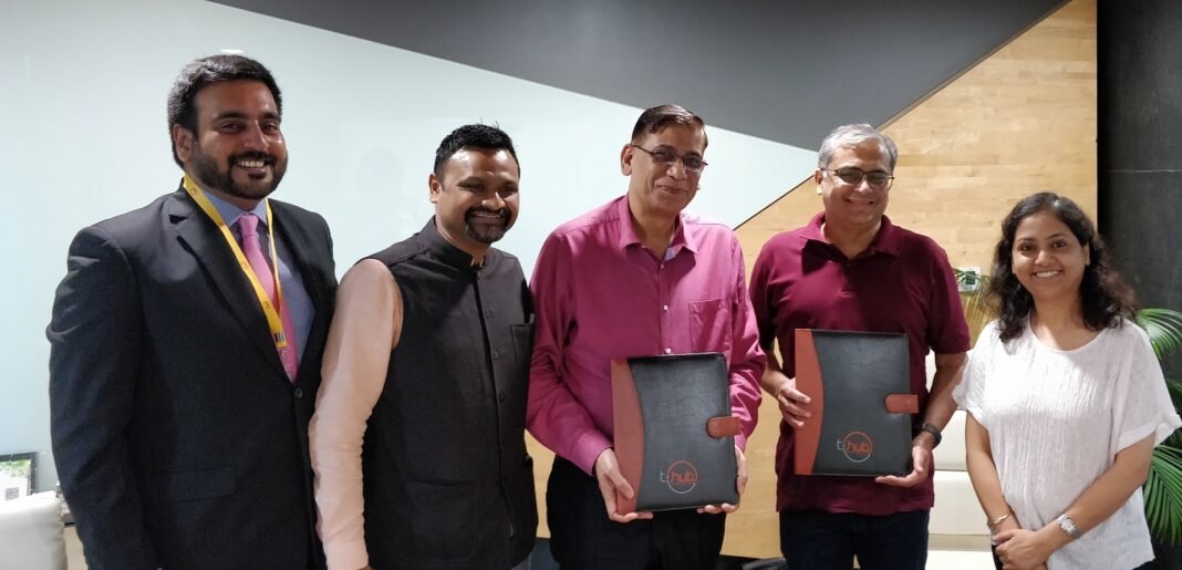 T-Hub Inks MoU with NALSAR to Provide Legal and Regulatory Support to its Startups T-Hub NALSAR MoU Signing