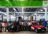 The technology team behind EV Conversions at E-trio facility