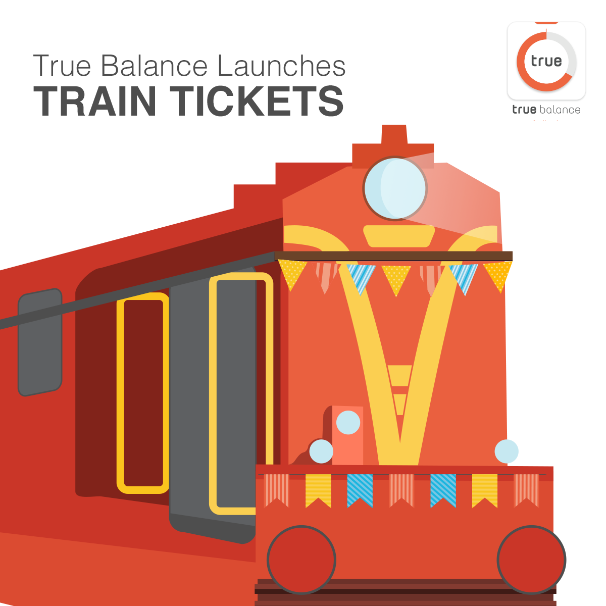 True Balance Partners with IRCTC for Train-Ticket Bookings for India 2 & 3