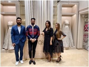 Arnaya CEO Manan Trivedi, Falguni and Shane Peacock and Designer Gauri Khan