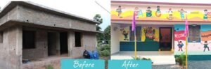 Oakridger Nikhil Transforms an Anganwadi to a Modern-day Pre-school