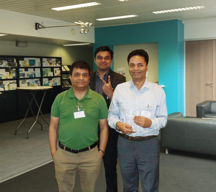 Prasoon Nigam, CTO & Co-founder, Pradeip Agarwal, VP - Marketing & Co-founder, Sameer Nigam, CEO & Co-founders, Stratbeans