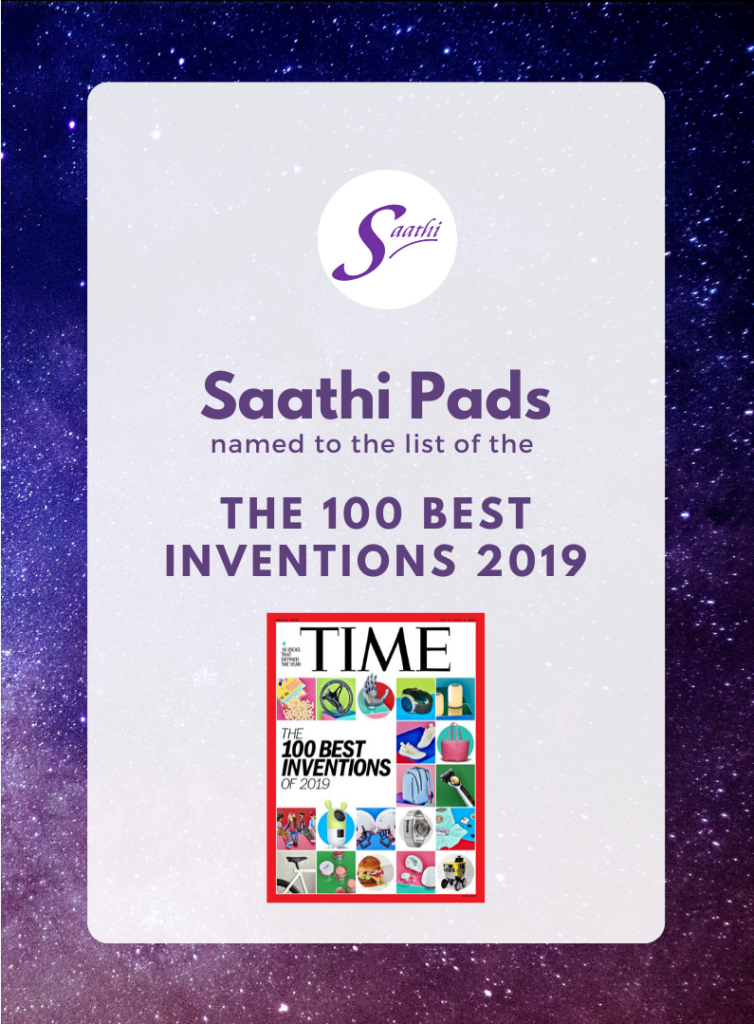 Saathi Named to Time’s List of the 100 Best Inventions of 2019