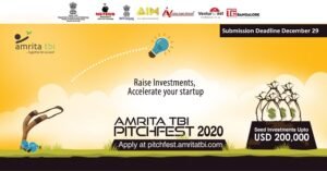 Amrita TBI announces PitchFest 2020, invites startups for funding support