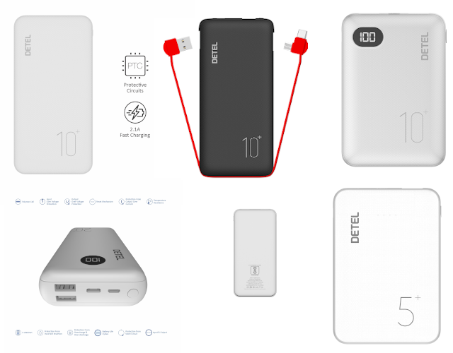 Detel launches its New Polymer Power Bank Series