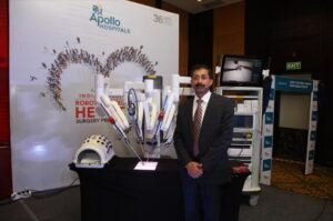 Dr. Sathyaki P Nambala, Sr. Consultant, Cardiac Thoracic and Vascular Surgeon and HoD, Robotic Cardiac Surgery Unit