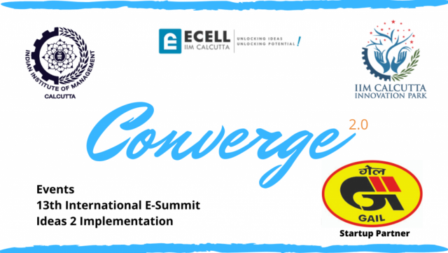 Entrepreneurship Cell of IIM Calcutta conducted the second edition of its entrepreneurship event - ‘Converge 2.0’