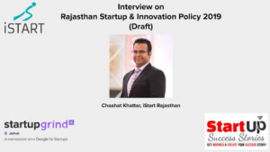 Rajasthan Startup & Innovation Policy 2019 Draft - iStart