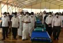 CM of TN Shri. M. K. Stalin Inaugurated 500 Free Oxygenated Beds at Madurai Government Hospital (Thoppur GH)