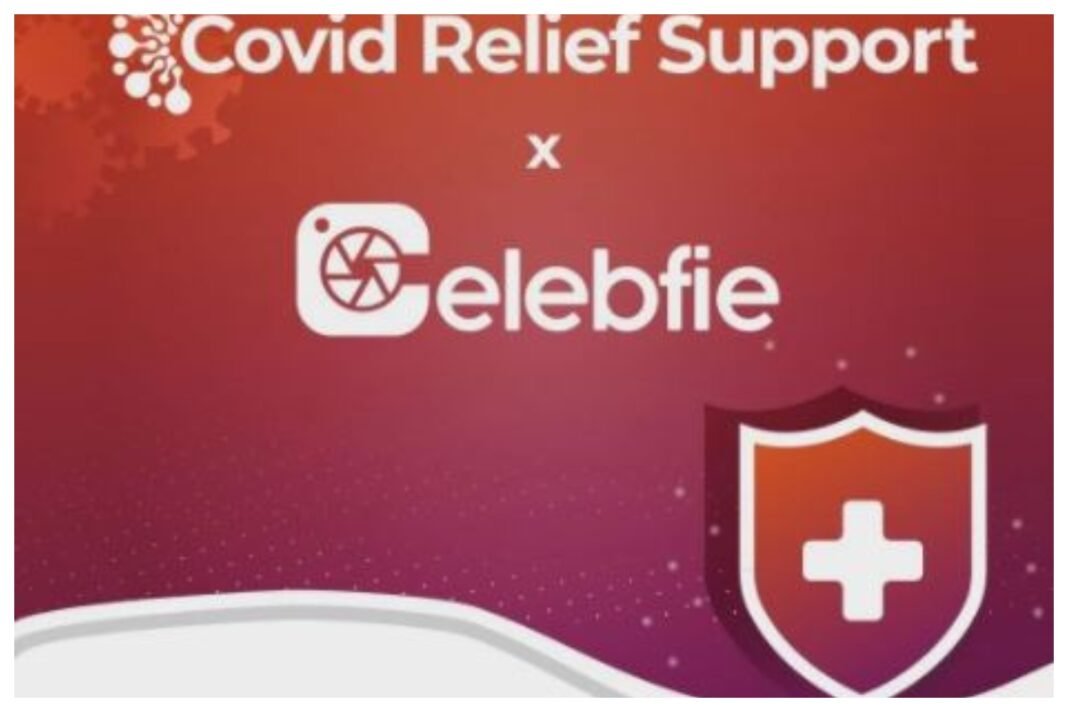 Celebfie initiates “COVID-relief Support” campaign in India Celebfie initiates “COVID-relief Support” campaign in India
