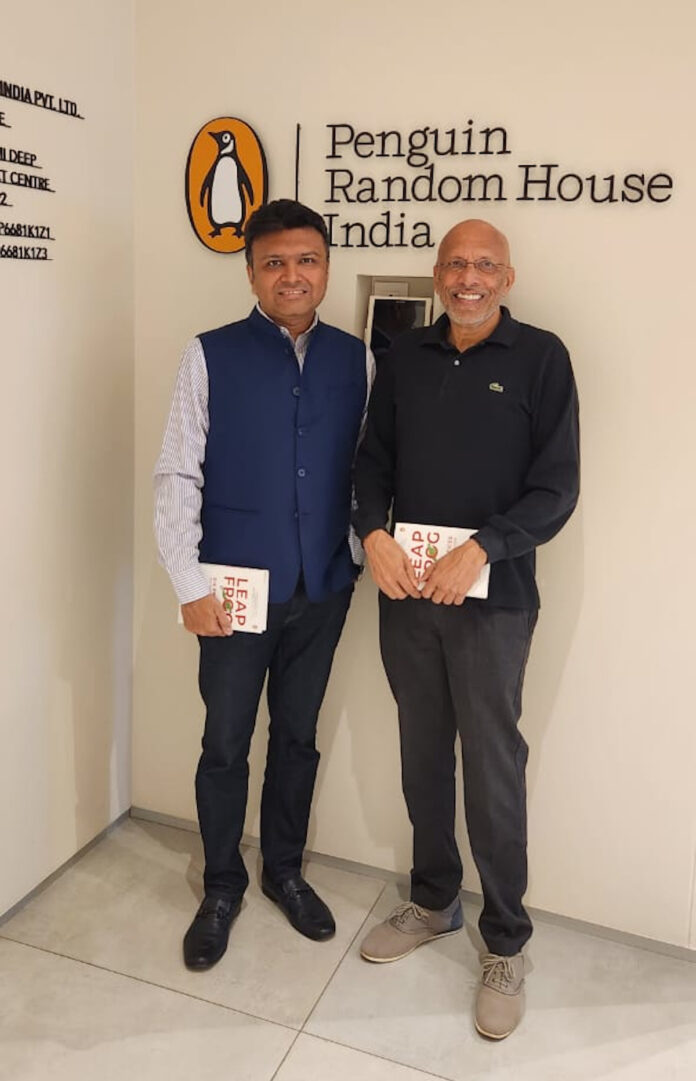 Prof. Mukesh Sud and Prof. Priyank Narayan launch their book ‘Leapfrog – Six practices to thrive at work’