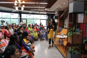 WE HUB Held A Workshop For 85 Differently Abled Women To Spark Thoughts On World Disability Day