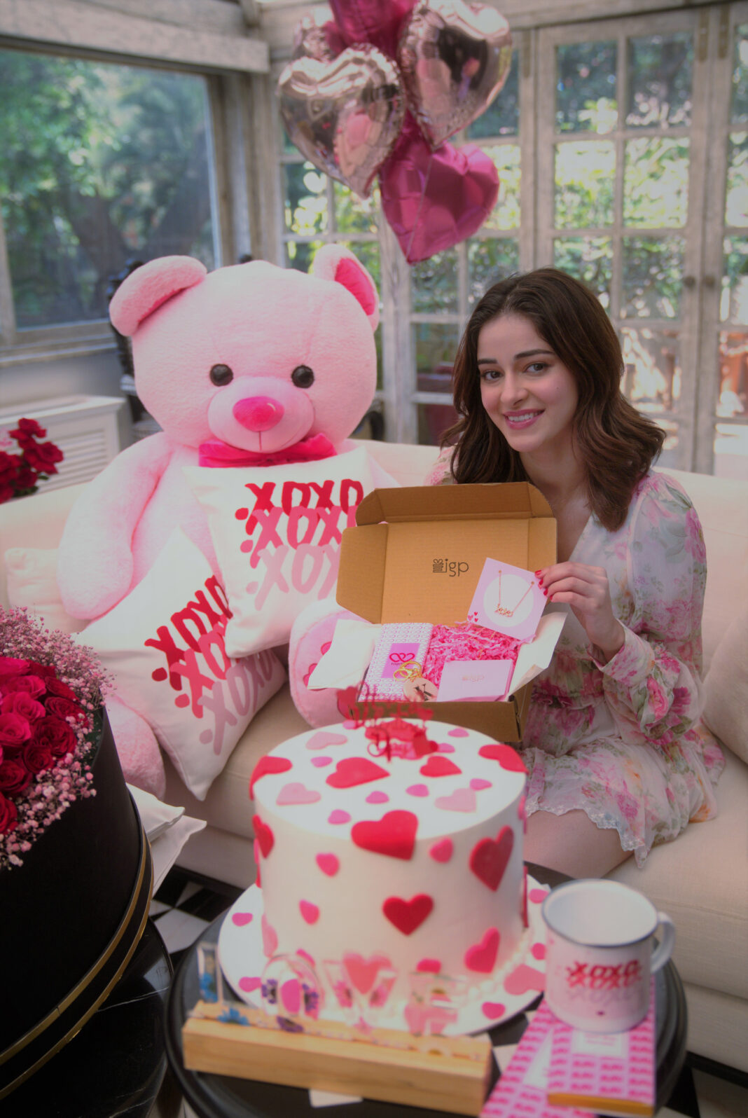 Bollywood actress Ananya Panday has collaborated with IGP.com