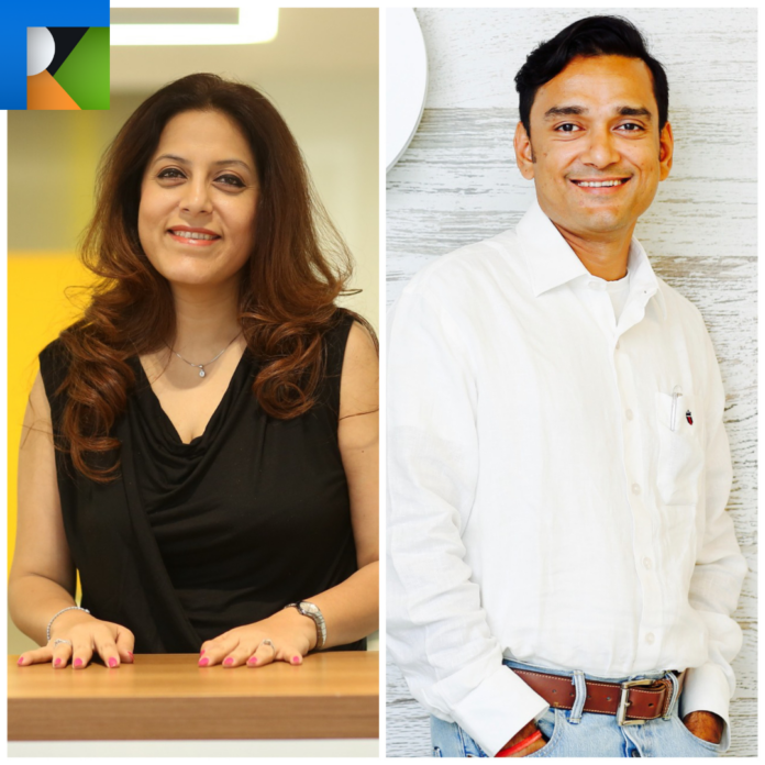 Founders of Trezi - Tithi G Tewari (Co-Founder & Managing Director) & Gautam Tewari (Co-Founder)