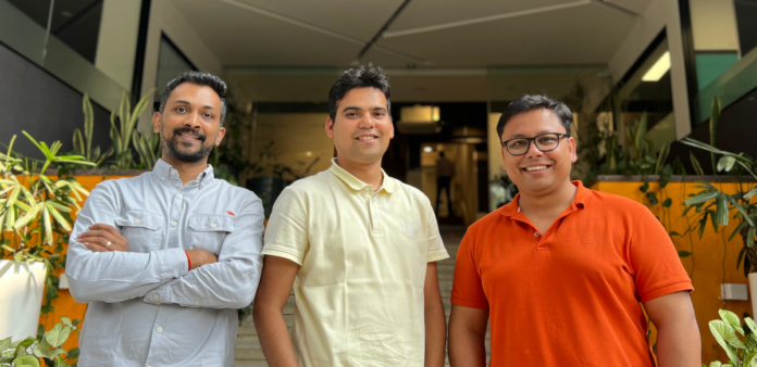 Giga Fun Studios L-R Rahul Shekhar, Rahul Daga, and Krishnendu Mukherjee