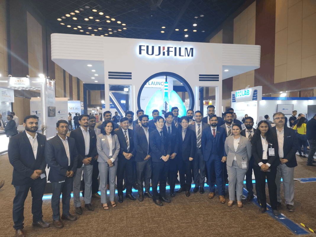 FUJIFILM India expands endoscopy solutions portfolio with new compact ultrasonic probe system at BRONCHUS 2023
