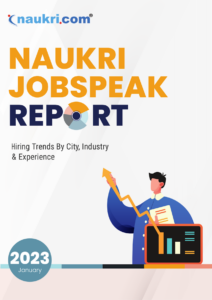 Hiring activity kicks off on a stable note in 2023 - Naukri JobSpeak Jan’23